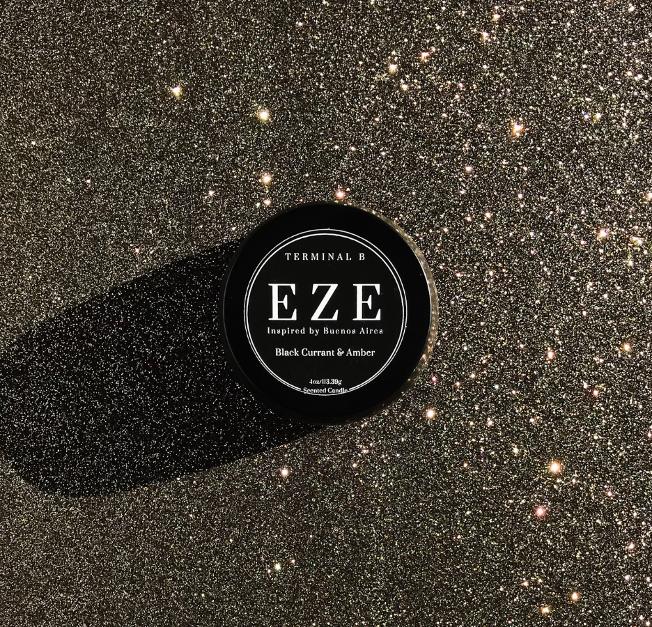 EZE - Buenos Aires <br> Black Current & Amber <br> Travel Tin - Terminal B Store