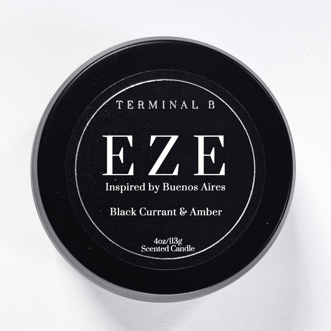 EZE - Buenos Aires <br> Black Current & Amber <br> Travel Tin