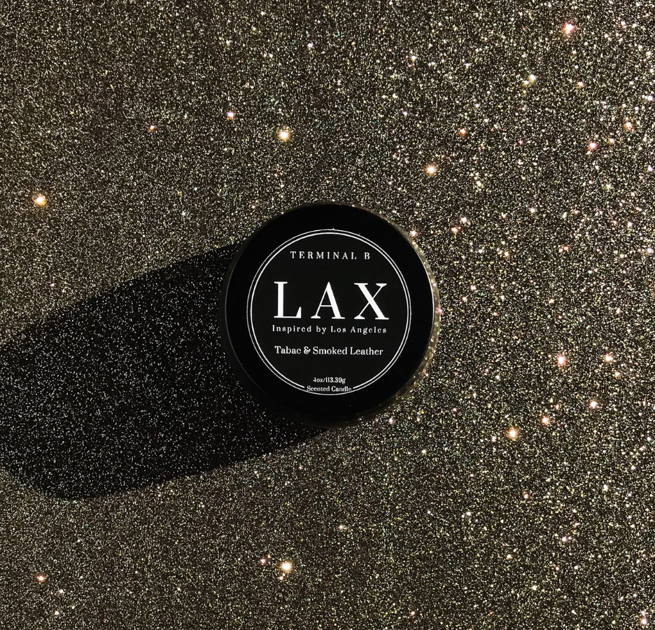LAX - Los Angeles <br> Tabac & Smoked Leather <br> Travel Tin - Terminal B Store